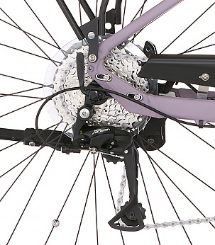 FISCHER City E-Bike Cita 3.3i, 28", 36V 630 Wh, Frame Height 43cm, Violet elektrinis dviratis