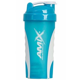 AMIX Shaker Excellent Bottle 600ml, Reflex Neon Blue sportinis buteliukas