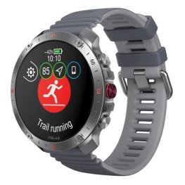 POLAR GRIT X2 PRO Silver/Grey sportinis laikrodis