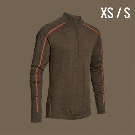 NORTHERN HUNTING ASTHOR KAL BROWN long sleeved women t-shirt, size XS/S rūbai