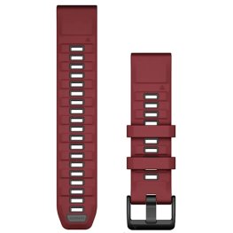 GARMIN QuickFit Band 22mm, Marsala/Graphite Silicone Band priedas