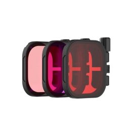 PolarPro DiveMaster Red Filter 3-Pack for GoPro Hero8 priedas