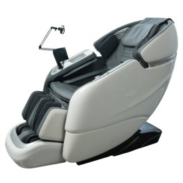 Harmõ Relax S2 Massage Chair, White Gray masažinė kėdė
