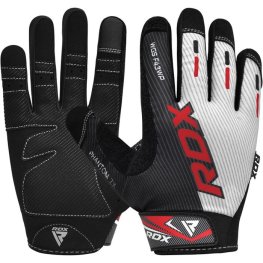 RDX F43 FULL FINGER TOUCH SCREEN GLOVES WHITE M fitneso pirštinės