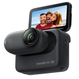 INSTA360 GO 3S 128GB Edition, Midnight Black sporto kamera