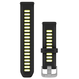 GARMIN Quick Release Band 20mm, Black/Amp Yellow priedas