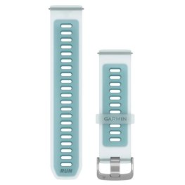 GARMIN Quick Release Band 22mm, Translucent Whitestone/Turquoise with Silver Hardware priedas