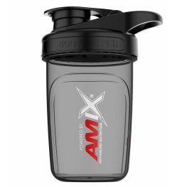 AMIX Bodybuilder Shaker 300ml, Black sportinis buteliukas