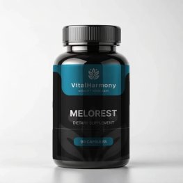 Vital Harmony Melorest - natūrali miego parama 90 kapsulių maisto priedas