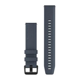 GARMIN Quick Release Bands 20 mm, Granite Blue with Black Hardware priedas