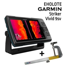 GARMIN STRIKER VIVID 9SV WITH GT52HW-TM TRANSDUCER + КРЕПЛЕНИЕ ДЛЯ СОНАРА эхолот