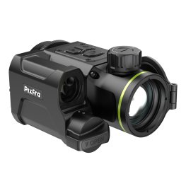 PIXFRA TAURUS PFI-T450LRF 384×288 50mm 1x-8x 50Hz Wi-Fi termovizoriai antgaliai