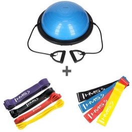 HMS Balance Trainer BSX10 + Resistance Rubber Set спортивный мяч