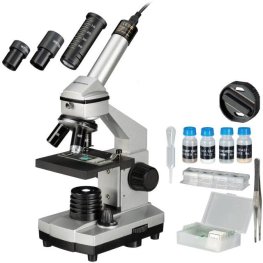 Bresser Junior 40x-1024x Microscope with Eyepiece Camera mikroskopas