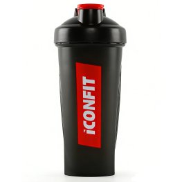 ICONFIT Shaker 800ml - Black sportinis buteliukas