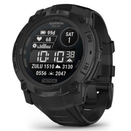 GARMIN Instinct 3 - 50 mm, Solar, Tactical Edition, Black with Black Band Спортивные часы