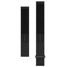 GARMIN Quick Release Band 20mm, Black ComfortFit Nylon