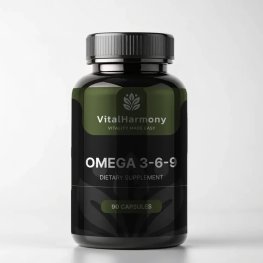 Vital Harmony Omega 3-6-9   90 capsules maisto priedas