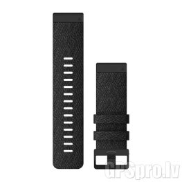 GARMIN QuickFit Band 26mm, Heathered Black Nylon