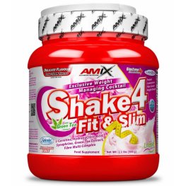 AMIX Shake 4 Fit&Slim 500g, Forest fruits sportinė mityba