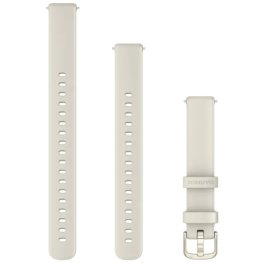 GARMIN Quick Release Band 14mm, Bone Silicone with Lunar Gold Hardware priedas