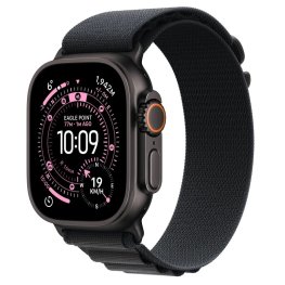 APPLE Watch Ultra 3 GPS + Cellular 49mm Black Titanium Case with Black Alpine Loop – Medium sportinis laikrodis