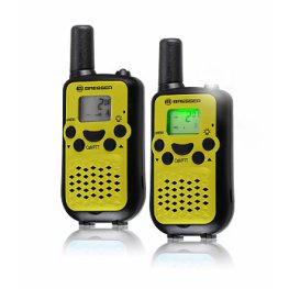 Bresser JUNIOR Walkie Talkie 2piece Set with large range up to 6 km and free hand mode racija