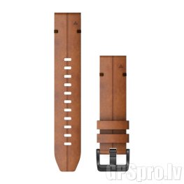 GARMIN QuickFit Band 22mm, Chestnut Leather priedas
