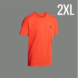 NORTHERN HUNTING KARL ORANGE men t-shirt, size 2XL rūbai