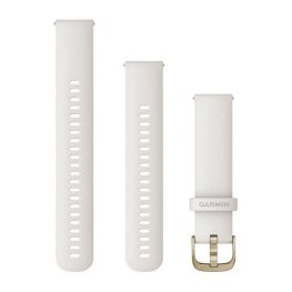 GARMIN Quick Release Band 20mm, Ivory with Cream Gold Hardware