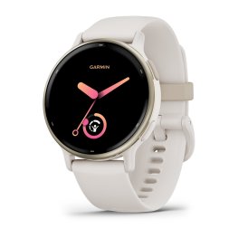 GARMIN Vivoactive 5 Cream Gold Aluminium / Ivory sportinis laikrodis