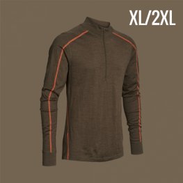 NORTHERN HUNTING ASTHOR KAL BROWN long sleeved women t-shirt, size XL/2XL rūbai