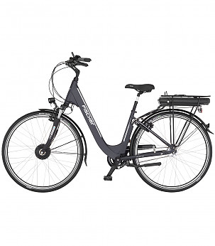 FISCHER City E-Bike Cita ECU 1401 anthrazit, RH 44 cm, 36V 522Wh elektrinis dviratis