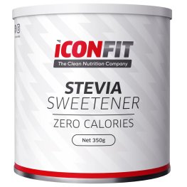 ICONFIT Stevia Sweetener (Erythritol+Stevia), 350g sportinė mityba