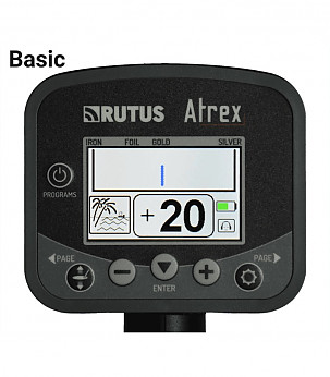RUTUS Metal detector Atrex DD29 11.5" DD metalo detektorius