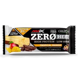 AMIX Low-Carb ZeroHero® Protein Bar 65g, Tropical Mango sportinė mityba