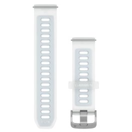 GARMIN Quick Release Band 20mm, Translucent Whitestone/Cloud Blue with Silver Hardware priedas