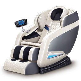 Harmõ Vita 2 Massage chair, White / Gray masažinė kėdė
