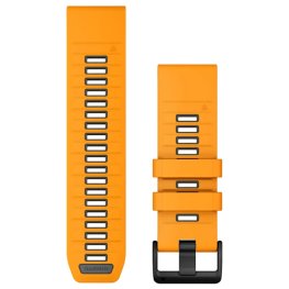 GARMIN QuickFit Band 26mm, Spark Orange/Graphite Silicone Band priedas