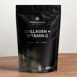 Vital Harmony Collagen + Vitamin C 400g, Natural спортивное питание