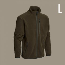 NORTHERN HUNTING KETTIL 2000 мужская флисовая кофта для охоты и активного отдыха, размер L (тёмно-зелёная/с одежда