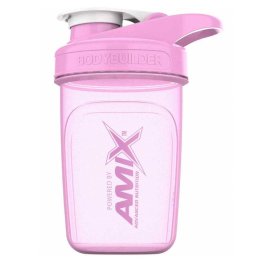 AMIX Bodybuilder Shaker 300ml, Pink sportinis buteliukas
