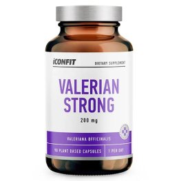 ICONFIT Valerian Strong 200mg, 90 capsules maisto priedas